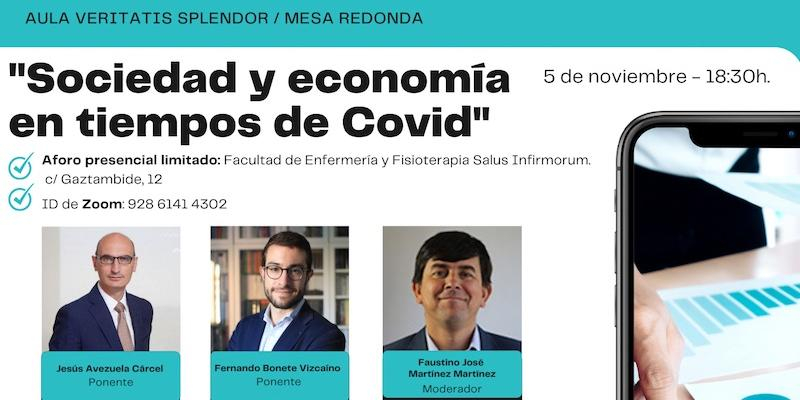 El Aula Veriratis Splendor debate sobre sociedad y econom&iacute;a en tiempos de pandemia