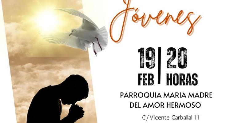 María Madre del Amor Hermoso invita a los jóvenes a un encuentro de adoración para empezar la Cuaresma con fuerza