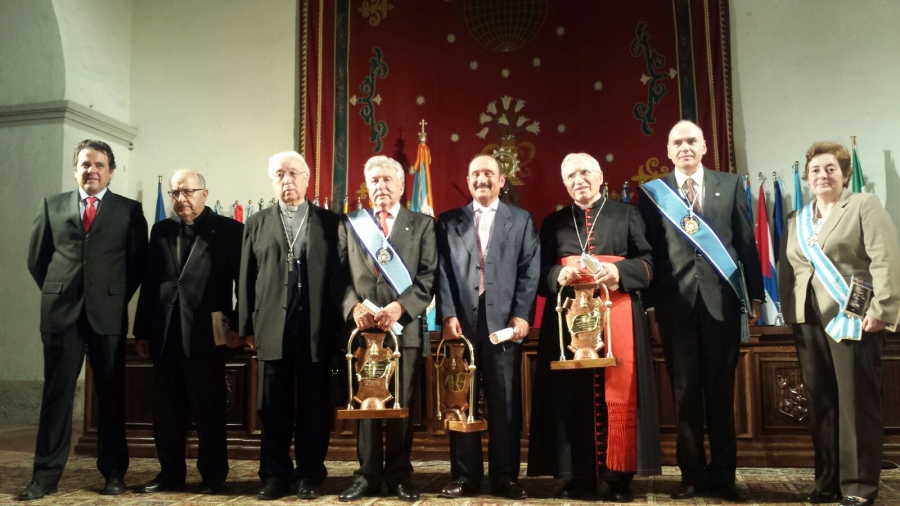 El cardenal Rouco recibe el premio Guadalupe-Hispanidad 2016