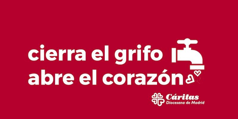 C&aacute;ritas Diocesana de Madrid invita a no despilfarrar el agua y a cuidar de la 'Casa Com&uacute;n'