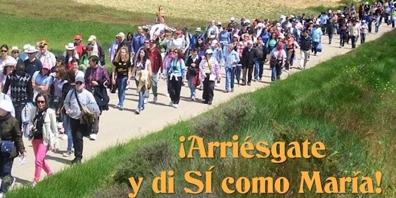 Parroquias y colegios de los padres agustinos de la Archidi&oacute;cesis participan en la XXXI Marcha Mariana al monasterio de la Vid