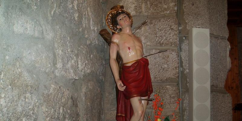 San Sebastián Mártir de El Boalo conmemora a su titular con Misa solemne y procesión