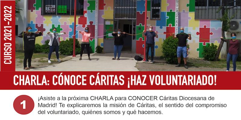 C&aacute;ritas Diocesana de Madrid hace p&uacute;blico el calendario de las presentaciones institucionales para el curso 2021-2022