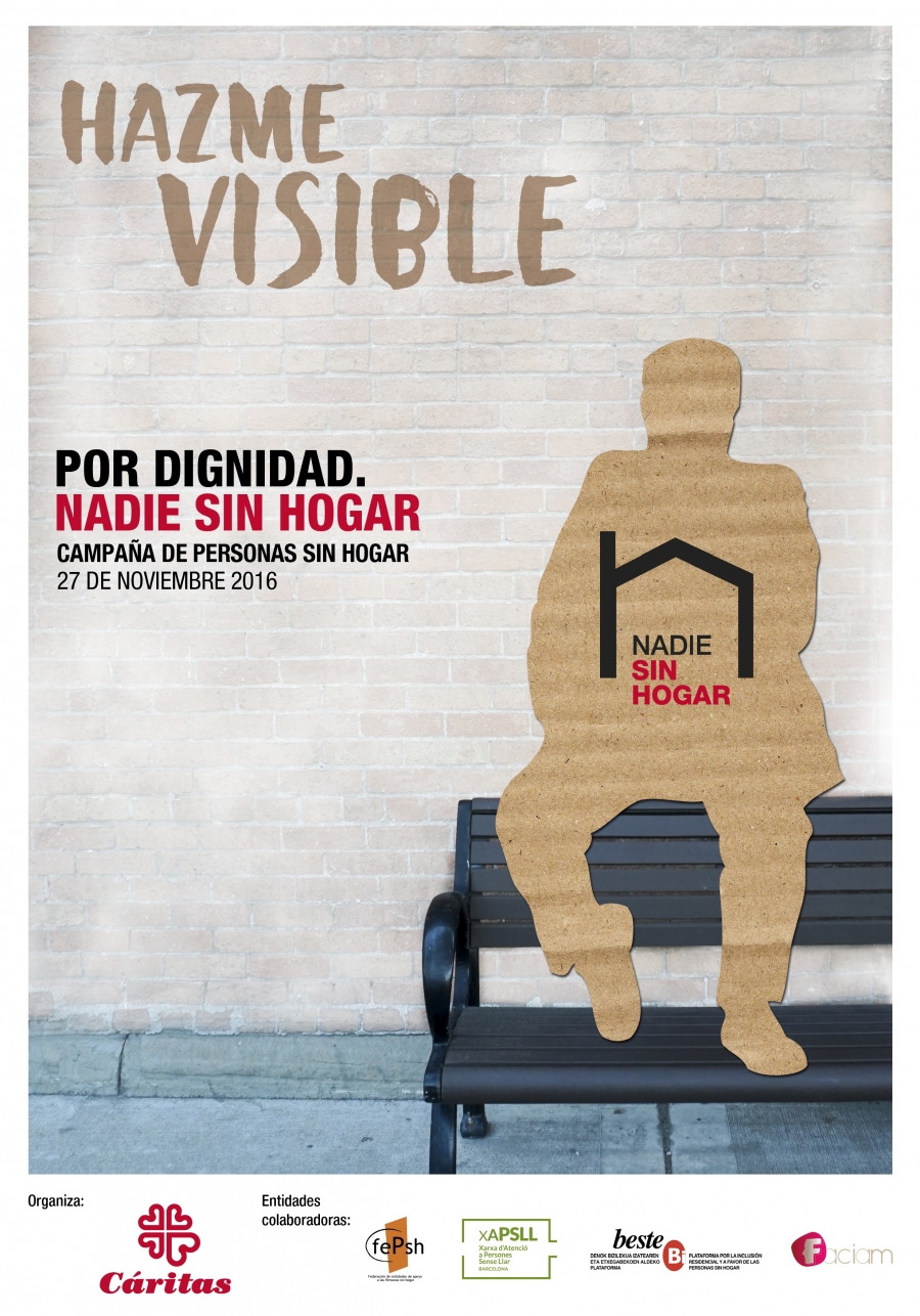 Campaña de las Personas Sin Hogar de Cáritas