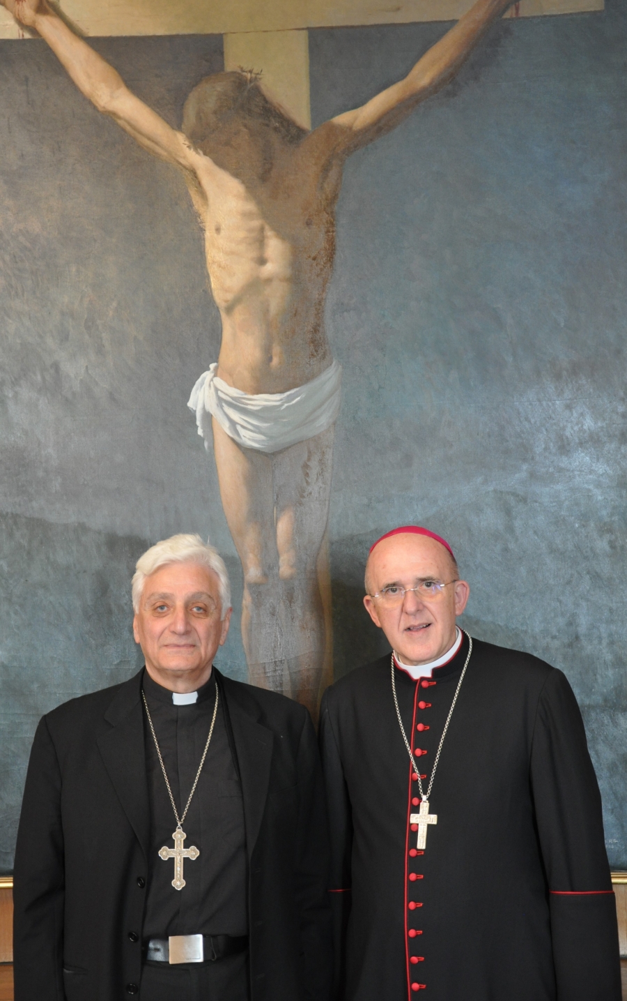 El arzobispo de Madrid recibe al obispo caldeo de Alepo, monse&ntilde;or Antoine Audo