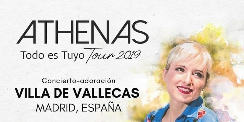 Santa Eugenia en Villa de Vallecas acoge un concierto-adoración con la cantante Athenas
