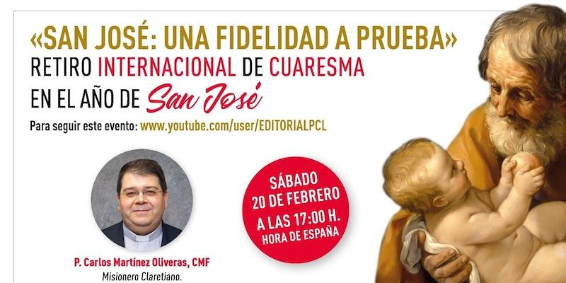 El padre Carlos Martínez Oliveras dirige un retiro internacional de Cuaresma en el marco del Año Jubilar de san José