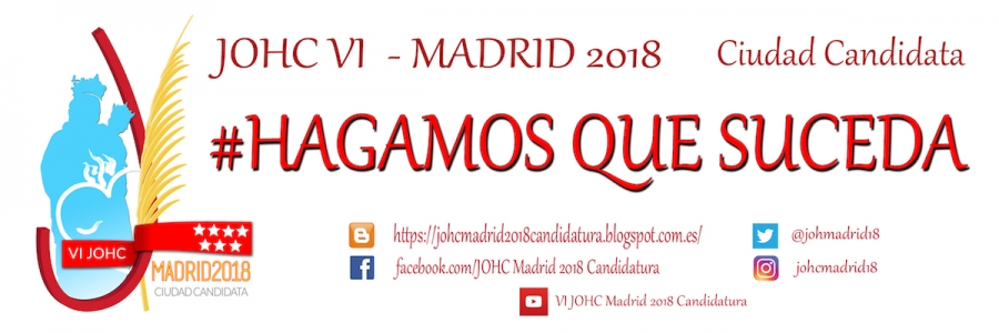JOHC Madrid 2018 ofrece su blog y sus redes sociales a todas las corporaciones madrile&ntilde;as