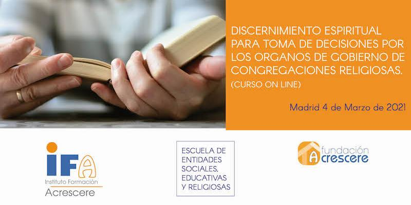 Fundaci&oacute;n Acrescere imparte en modalidad virtual un curso de discernimiento espiritual para toma de decisiones