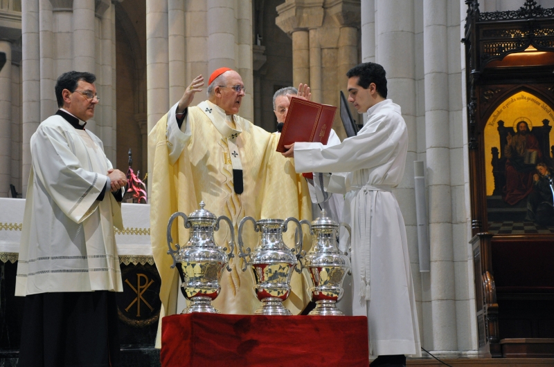 «Hemos sido ungidos para salir unidos a todas las partes y ungir a los hombres en nombre del Señor»