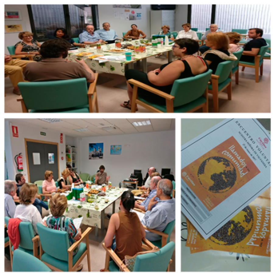 El centro Nuestra Se&ntilde;ora de Valvanera de C&aacute;ritas Diocesana organiza una comida con los voluntarios