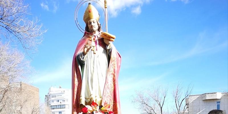 Santa Paula acoge un amplio programa de cultos en honor a san Blas, patrono de Canillas