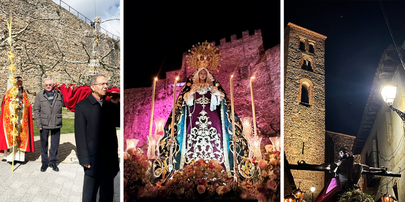 Pedro Javier Carrasco, párroco de Buitrago: «La Semana Santa en la sierra se vive con tradiciones antiguas que han pasado de padres a hijos»