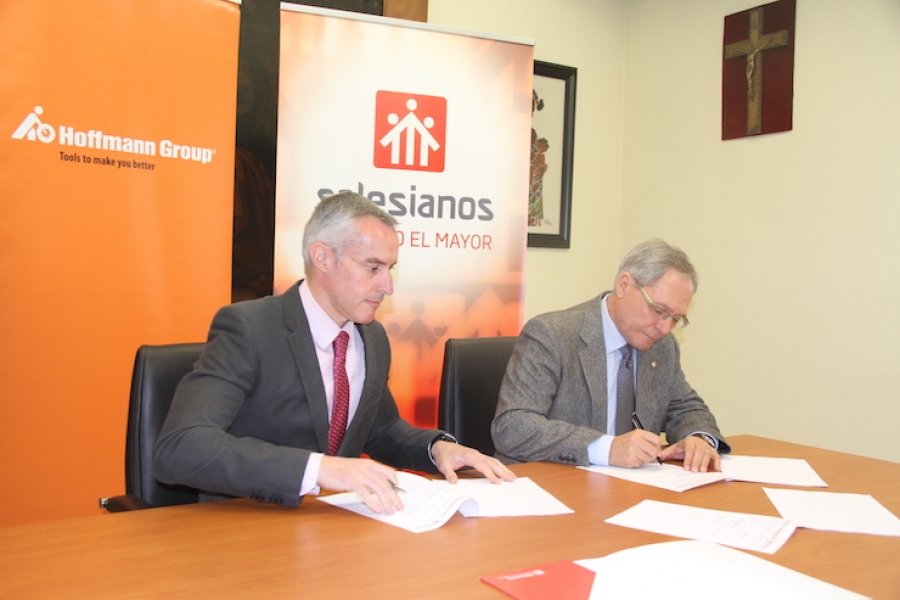 Salesianos y Hoffmann Group firman un acuerdo de colaboraci&oacute;n para la Formaci&oacute;n Profesional