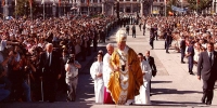 Visita del Papa Le&oacute;n XIV a la catedral de la Almudena: la relaci&oacute;n de sus predecesores Juan Pablo II y Benedicto XVI con la Virgen de la Almudena