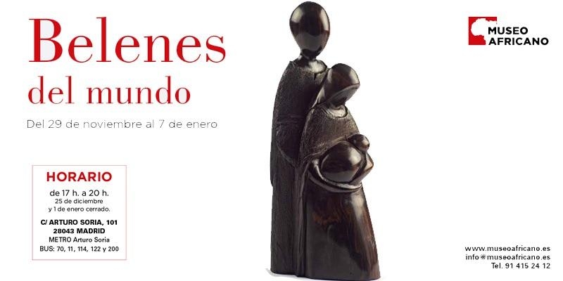 El Museo Africano Mundo Negro acoge la 14 edici&oacute;n de la exposici&oacute;n 'Belenes del mundo'