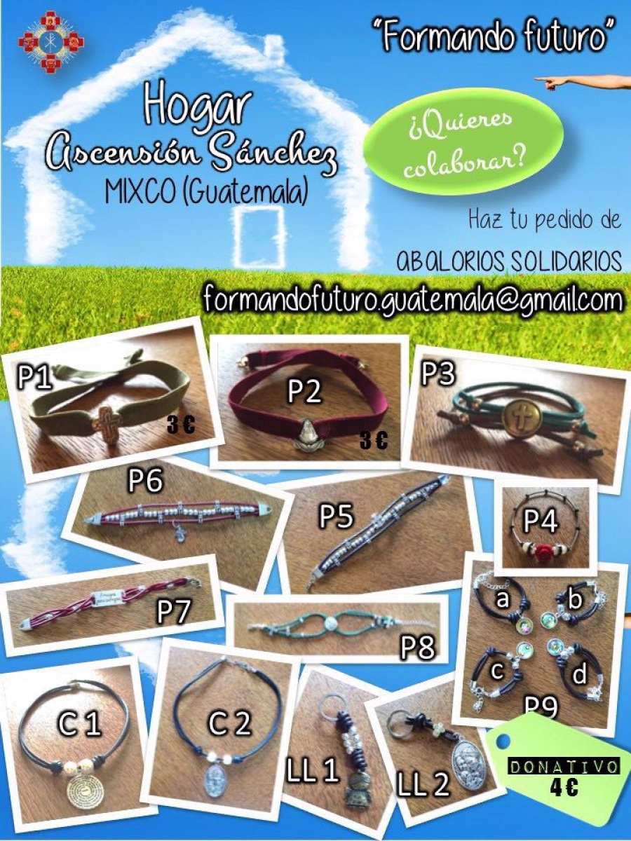 Abalorios solidarios a favor del Hogar Ascensi&oacute;n S&aacute;nchez de Guatemala