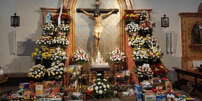 Galapagar inaugura con una novena sus fiestas patronales en honor al Santísimo Cristo de las Mercedes