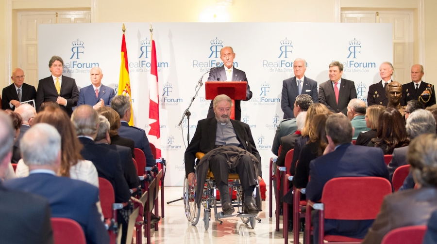 El padre Jaime Garralda SJ, Premio M&aacute;ster de Oro del Real F&oacute;rum de Alta Direcci&oacute;n 2017