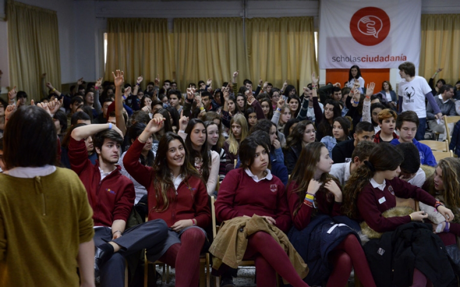 Comienza la II experiencia de Scholas Ciudadan&iacute;a en Madrid