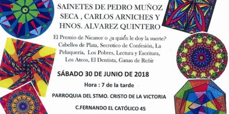 M&aacute;s que Teatro presenta 'Calidoscopio de humor' en Sant&iacute;simo Cristo de la Victoria