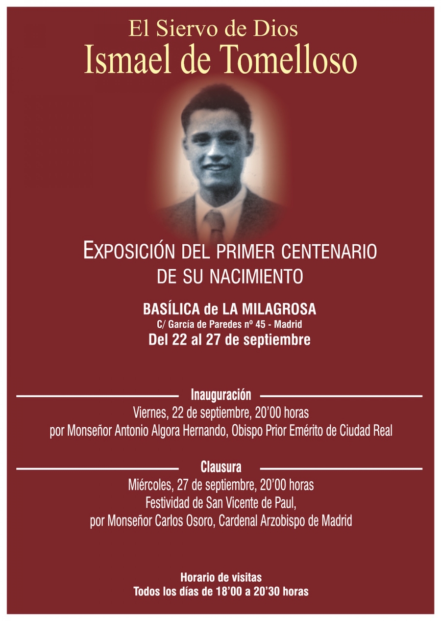 La bas&iacute;lica de la Milagrosa acoge una exposici&oacute;n sobre Ismael de Tomelloso