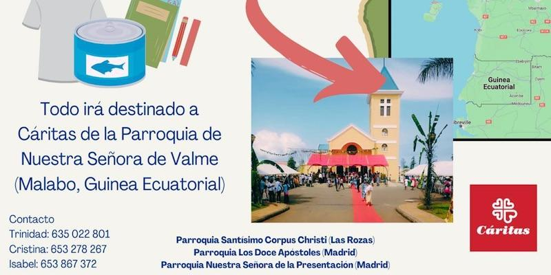 La Obra de la Iglesia en Madrid lanza una campaña de recogida a beneficio de Guinea Ecuatorial