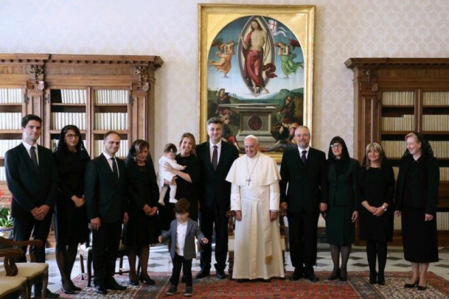 Croacia: audiencia al presidente del Gobierno de la República, Andrej Plenković