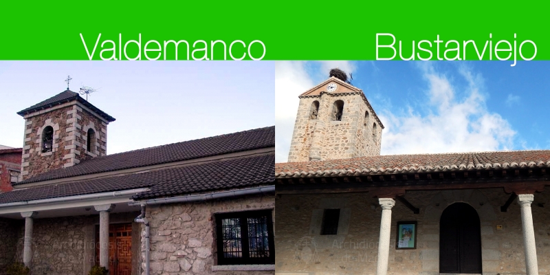 Monse&ntilde;or Mart&iacute;nez Camino realiza la visita pastoral a Valdemanco y Bustaraviejo