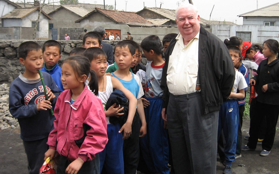 Un misionero de Maryknoll, galardonado por su labor humanitaria en Corea del Norte