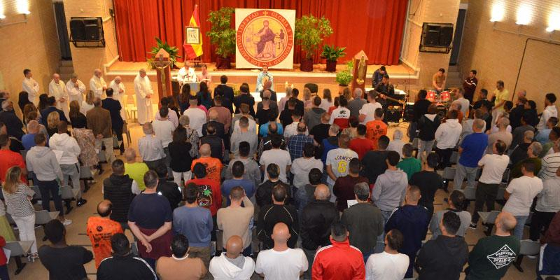 Los internos de Soto celebran a su patrona, la Virgen de la Merced, junto al nuevo arzobispo