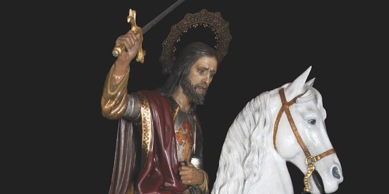 San Sebastián Mártir, de Carabanchel, recupera la procesión con Santiago Apóstol en su festividad litúrgica