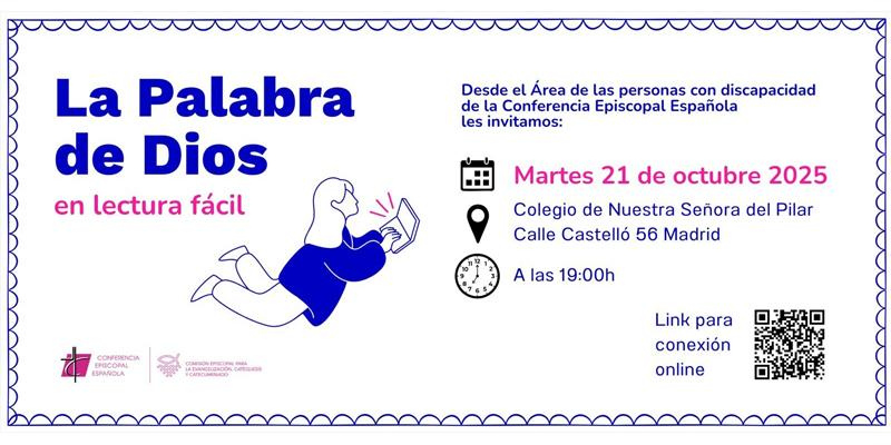 La CEE presenta &#039;La Palabra de Dios en Lectura Fácil&#039;, material para personas con dificultades de comprensión adaptado por una catequista de Madrid