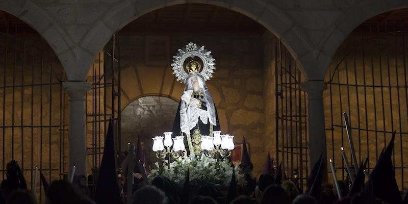 La iglesia del Carmen de Cercedilla acoge un septenario en honor a Nuestra Señora de la Soledad