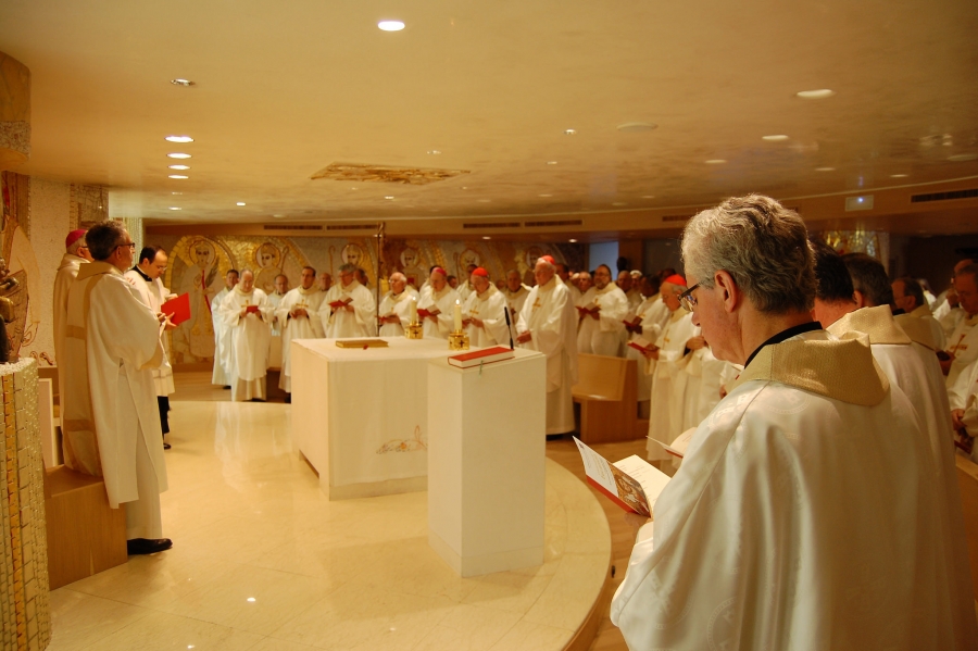 Monseñor Carlos Osoro participa en la tanda anual de Ejercicios Espirituales para obispos