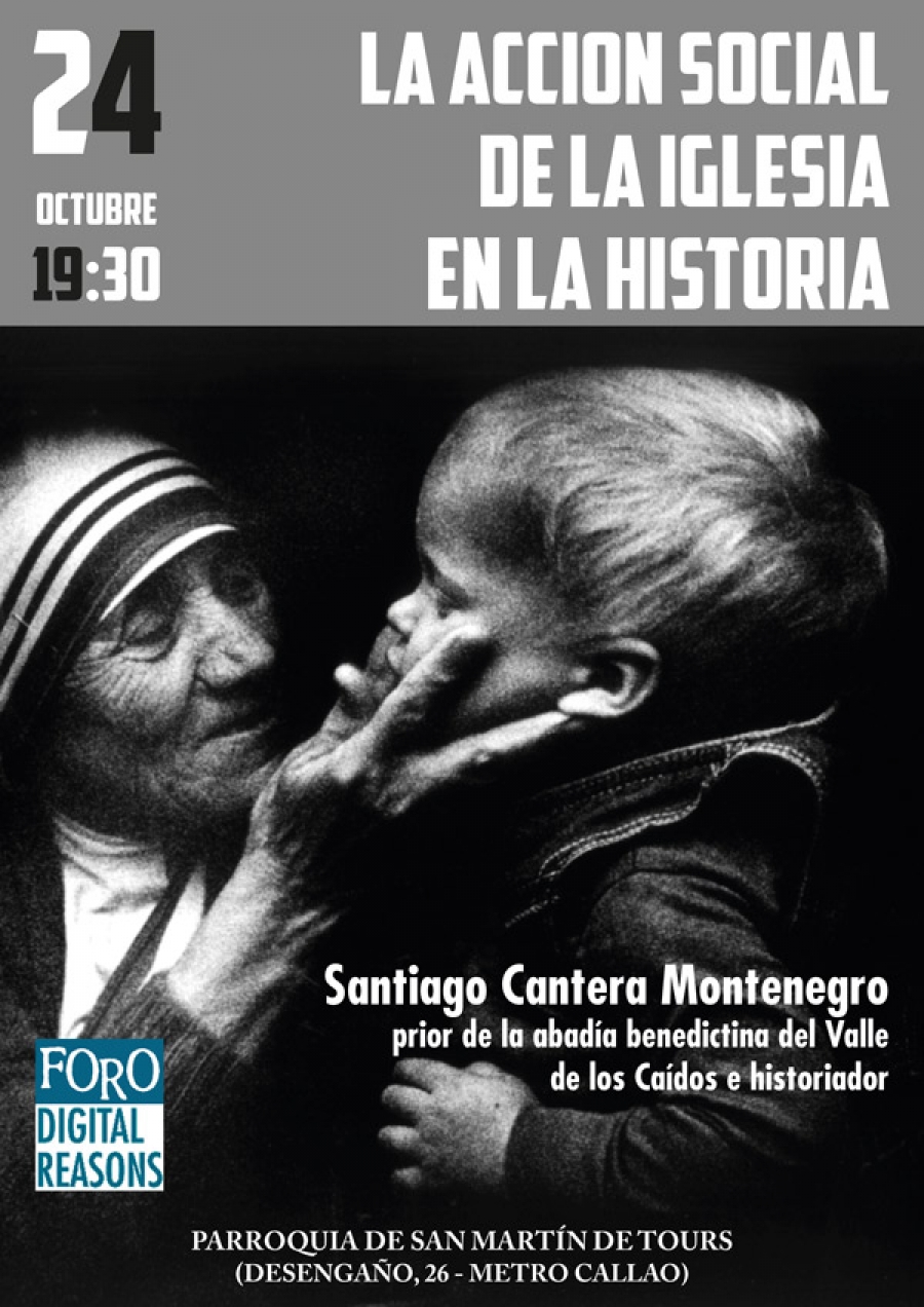 El prior del Valle de los Ca&iacute;dos habla en San Mart&iacute;n de Tours de la acci&oacute;n social de la Iglesia