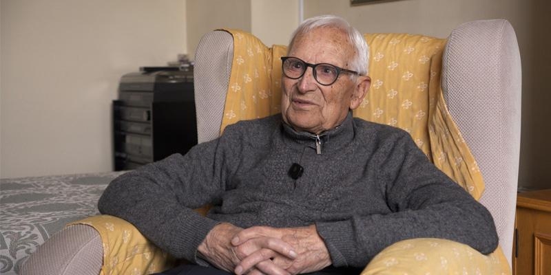 Daniel S&aacute;nchez Merino, de 95 a&ntilde;os, ser&aacute; el sacerdote m&aacute;s mayor en CONVIVIUM: una vida de compromiso siguiendo &laquo;la l&iacute;nea de la imposici&oacute;n de manos&raquo;