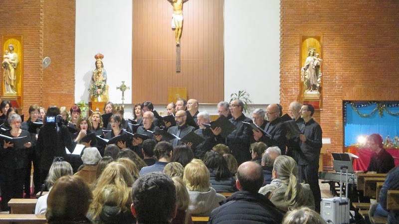 El Coro Ensemble ofrece un concierto de Navidad en Nuestra Señora de Begoña