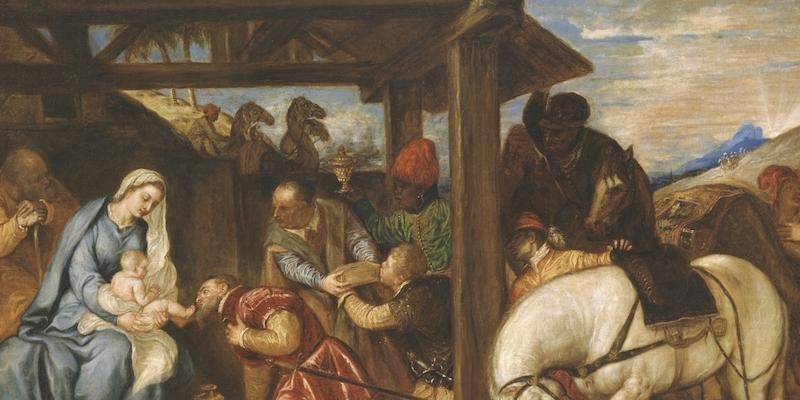 Los ni&ntilde;os de Nuestra Se&ntilde;ora de Valvanera, de San Sebasti&aacute;n de los Reyes, reciben a los Magos de Oriente