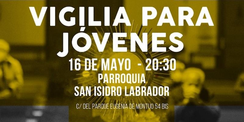 San Isidro Labrador acoge una vigilia de oraci&oacute;n para j&oacute;venes organizada por la Vicar&iacute;a VI en honor al patrono de Madrid
