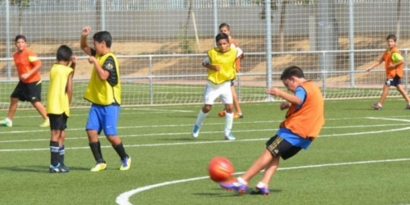 Las instalaciones deportivas de La Unión acogen el III torneo de fútbol san Juan de Dios