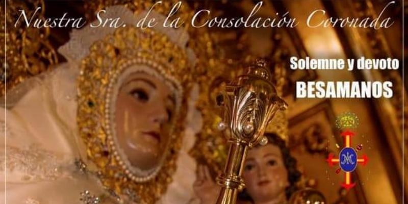 Asunción de Nuestra Señora de Pozuelo acoge un devoto besamanos a Nuestra Señora de la Consolación