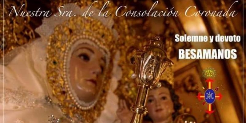 Asunci&oacute;n de Nuestra Se&ntilde;ora de Pozuelo acoge un devoto besamanos a Nuestra Se&ntilde;ora de la Consolaci&oacute;n