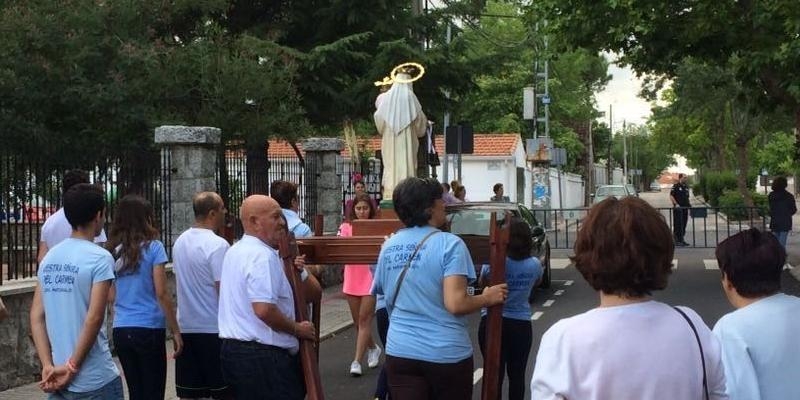 Nuestra Señora del Carmen de Los Negrales prepara con una novena la fiesta de su titular