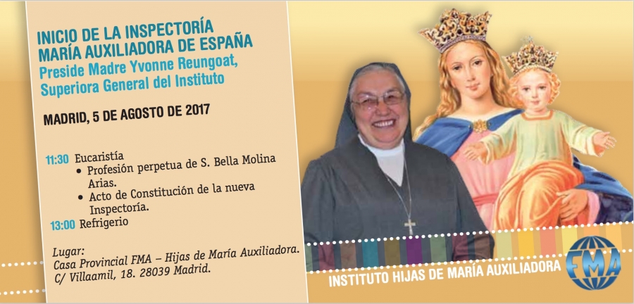 Las Salesianas en Espa&ntilde;a constituyen una &uacute;nica provincia