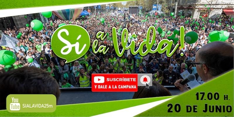 La Plataforma S&iacute; a la Vida este s&aacute;bado de manera virtual su acto S&iacute; a la Vida 2020