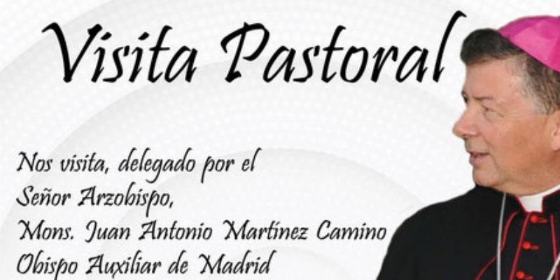 Monseñor Juan Antonio Martínez Camino, SJ, visita la parroquia María Inmaculada y Santa Vicenta María