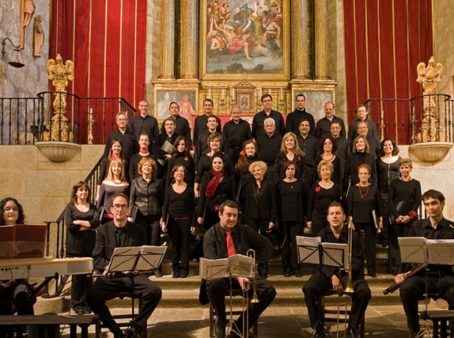 Concierto del Coro Crist&oacute;bal Morales en la parroquia del Santo Cristo del Olivar