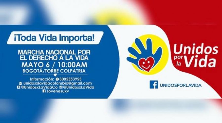 Colombia marcha por la vida para no convertirse en &laquo;para&iacute;so de la cultura de la muerte&raquo;