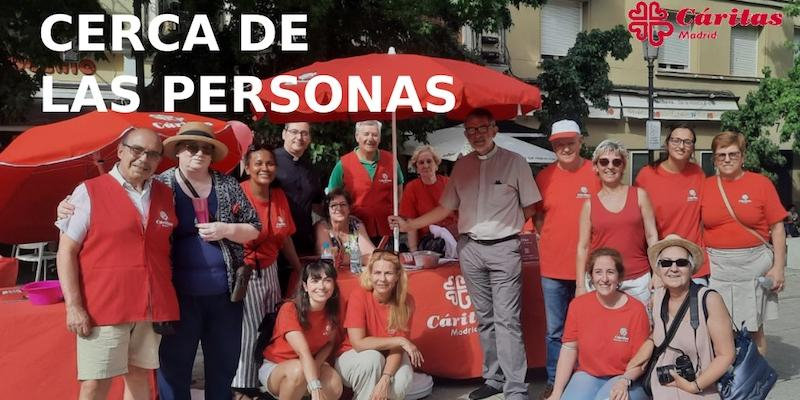 Los voluntarios de C&aacute;ritas de la Vicar&iacute;a III despiden el curso con una Misa de acci&oacute;n de gracias en San Sebasti&aacute;n